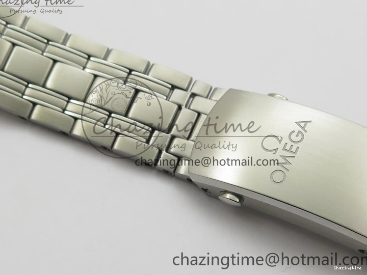 0202 Seamaster Diver 300M ORF 1:1 Best Edition Black Ceramic White Dial on SS Bracelet A Reliable 7865